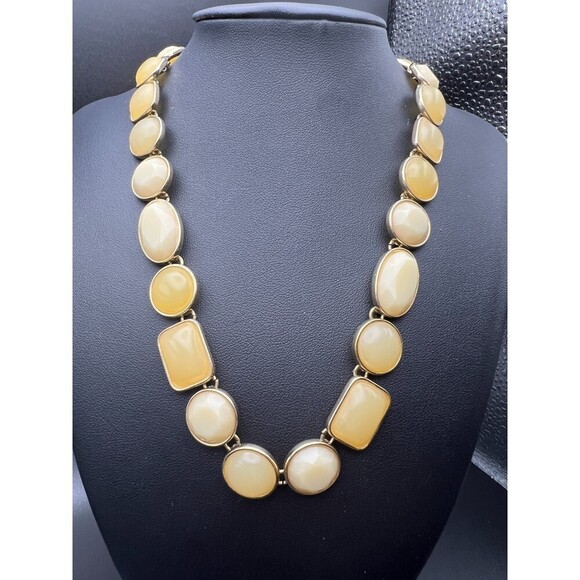 Banana Republic Neutral Stone Necklace - Picture 1 of 10